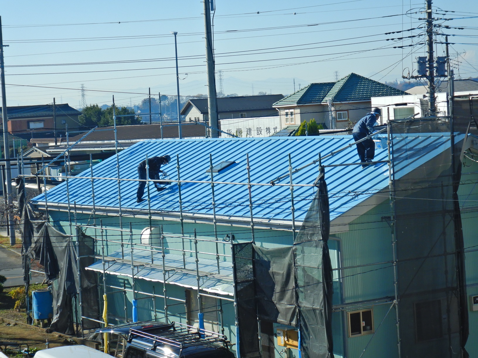 当店作業場外装工事はじめました！ 　その2 写真